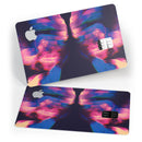 Liquid Abstract Paint Remix V79 - Premium Protective Decal Skin-Kit for the Apple Credit Card