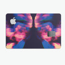 Liquid Abstract Paint Remix V79 - Premium Protective Decal Skin-Kit for the Apple Credit Card