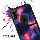 Liquid Abstract Paint Remix V79 - Skin Kit for the iPhone OtterBox Cases