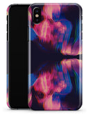 Liquid Abstract Paint Remix V79 - iPhone X Clipit Case
