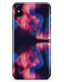 Liquid Abstract Paint Remix V79 - iPhone X Clipit Case