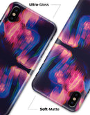 Liquid Abstract Paint Remix V79 - iPhone X Clipit Case
