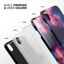 Liquid Abstract Paint Remix V79 - iPhone X Swappable Hybrid Case