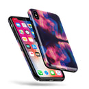 Liquid Abstract Paint Remix V79 - iPhone X Swappable Hybrid Case