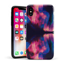 Liquid Abstract Paint Remix V79 - iPhone X Swappable Hybrid Case