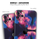 Liquid Abstract Paint Remix V79 - Vinyl Skin Wrap for iPhone 17 Pro Max, 17 Pro, 17 Air, 17, 16 & All Models — Soft Matte or Ultra Gloss