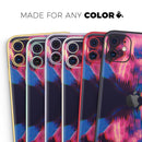 Liquid Abstract Paint Remix V79 - Vinyl Skin Wrap for iPhone 17 Pro Max, 17 Pro, 17 Air, 17, 16 & All Models — Soft Matte or Ultra Gloss