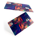 Liquid Abstract Paint Remix V7 - Premium Protective Decal Skin-Kit for the Apple Credit Card