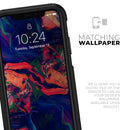 Liquid Abstract Paint Remix V7 - Skin Kit for the iPhone OtterBox Cases