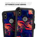 Liquid Abstract Paint Remix V7 - Skin Kit for the iPhone OtterBox Cases
