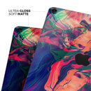 Liquid Abstract Paint Remix V7 - Full Body Skin Decal for the Apple iPad Pro 12.9", 11", 10.5", 9.7", Air or Mini (All Models Available)