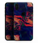 Liquid Abstract Paint Remix V7 - iPhone XS MAX, XS/X, 8/8+, 7/7+, 5/5S/SE Skin-Kit (All iPhones Available)