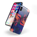 Liquid Abstract Paint Remix V7 - iPhone X Swappable Hybrid Case