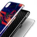 Liquid Abstract Paint Remix V7 - iPhone X Swappable Hybrid Case