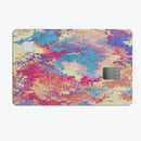 Liquid Abstract Paint Remix V80 - Premium Protective Decal Skin-Kit for the Apple Credit Card