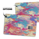 Liquid Abstract Paint Remix V80 - Premium Protective Decal Skin-Kit for the Apple Credit Card