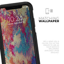 Liquid Abstract Paint Remix V80 - Skin Kit for the iPhone OtterBox Cases