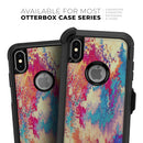 Liquid Abstract Paint Remix V80 - Skin Kit for the iPhone OtterBox Cases