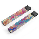 Liquid Abstract Paint Remix V80 - Premium Decal Protective Skin-Wrap Sticker compatible with the Juul Labs vaping device