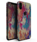 Liquid Abstract Paint Remix V80 - iPhone XS MAX, XS/X, 8/8+, 7/7+, 5/5S/SE Skin-Kit (All iPhones Available)