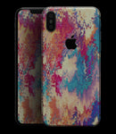 Liquid Abstract Paint Remix V80 - iPhone XS MAX, XS/X, 8/8+, 7/7+, 5/5S/SE Skin-Kit (All iPhones Available)