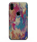 Liquid Abstract Paint Remix V80 - iPhone XS MAX, XS/X, 8/8+, 7/7+, 5/5S/SE Skin-Kit (All iPhones Available)