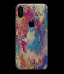 Liquid Abstract Paint Remix V80 - iPhone XS MAX, XS/X, 8/8+, 7/7+, 5/5S/SE Skin-Kit (All iPhones Available)