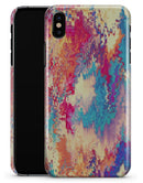 Liquid Abstract Paint Remix V80 - iPhone X Clipit Case