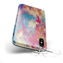 Liquid Abstract Paint Remix V80 - iPhone X Swappable Hybrid Case
