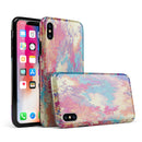Liquid Abstract Paint Remix V80 - iPhone X Swappable Hybrid Case