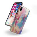Liquid Abstract Paint Remix V80 - iPhone X Swappable Hybrid Case