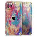 Liquid Abstract Paint Remix V80 - Vinyl Skin Wrap for iPhone 17 Pro Max, 17 Pro, 17 Air, 17, 16 & All Models — Soft Matte or Ultra Gloss