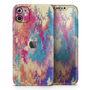Liquid Abstract Paint Remix V80 - Vinyl Skin Wrap for iPhone 17 Pro Max, 17 Pro, 17 Air, 17, 16 & All Models — Soft Matte or Ultra Gloss