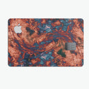 Liquid Abstract Paint Remix V81 - Premium Protective Decal Skin-Kit for the Apple Credit Card