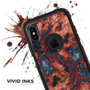 Liquid Abstract Paint Remix V81 - Skin Kit for the iPhone OtterBox Cases
