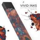 Liquid Abstract Paint Remix V81 - Premium Decal Protective Skin-Wrap Sticker compatible with the Juul Labs vaping device