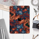 Liquid Abstract Paint Remix V81 - Full Body Skin Decal for the Apple iPad Pro 12.9", 11", 10.5", 9.7", Air or Mini (All Models Available)