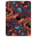 Liquid Abstract Paint Remix V81 - Full Body Skin Decal for the Apple iPad Pro 12.9", 11", 10.5", 9.7", Air or Mini (All Models Available)