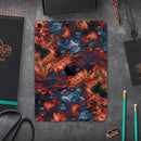 Liquid Abstract Paint Remix V81 - Full Body Skin Decal for the Apple iPad Pro 12.9", 11", 10.5", 9.7", Air or Mini (All Models Available)