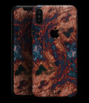 Liquid Abstract Paint Remix V81 - iPhone XS MAX, XS/X, 8/8+, 7/7+, 5/5S/SE Skin-Kit (All iPhones Available)