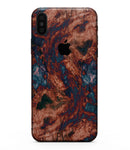Liquid Abstract Paint Remix V81 - iPhone XS MAX, XS/X, 8/8+, 7/7+, 5/5S/SE Skin-Kit (All iPhones Available)