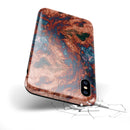 Liquid Abstract Paint Remix V81 - iPhone X Swappable Hybrid Case