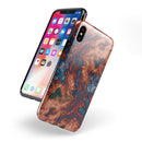 Liquid Abstract Paint Remix V81 - iPhone X Swappable Hybrid Case