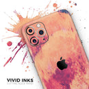 Liquid Abstract Paint Remix V82 - Vinyl Skin Wrap for iPhone 17 Pro Max, 17 Pro, 17 Air, 17, 16 & All Models — Soft Matte or Ultra Gloss