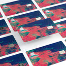 Liquid Abstract Paint Remix V83 - Premium Protective Decal Skin-Kit for the Apple Credit Card