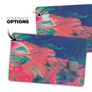 Liquid Abstract Paint Remix V83 - Premium Protective Decal Skin-Kit for the Apple Credit Card