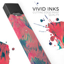 Liquid Abstract Paint Remix V83 - Premium Decal Protective Skin-Wrap Sticker compatible with the Juul Labs vaping device