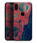 Liquid Abstract Paint Remix V83 - iPhone XS MAX, XS/X, 8/8+, 7/7+, 5/5S/SE Skin-Kit (All iPhones Available)