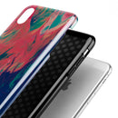 Liquid Abstract Paint Remix V83 - iPhone X Swappable Hybrid Case