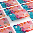 Liquid Abstract Paint Remix V84 - Premium Protective Decal Skin-Kit for the Apple Credit Card